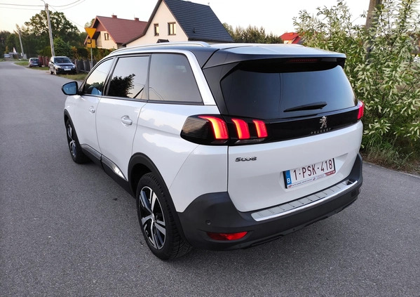 Peugeot 5008 cena 56999 przebieg: 128000, rok produkcji 2019 z Ostrołęka małe 631